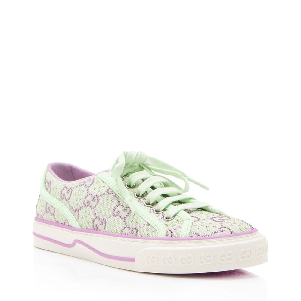Gucci GG Canvas Crystal Tennis 1977 Sneakers - Size 6 / 36